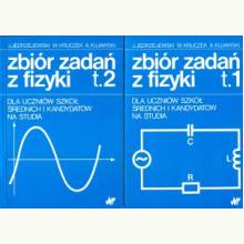 Zbiór zadań z fizyki tom 1 i 2 (używane), 9788320431926