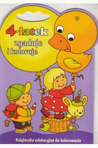 4-latek zgaduje i koloruje