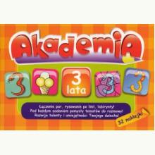 Akademia - 3 lata +32 naklejki, 9788375173352