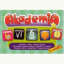 Akademia - 6 lat +32 naklejki, 9788375173383 Akademia - 6 lat +32 naklejki, 9788375173383