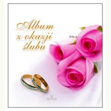 Album z okazji ślubu (różowe róże), 9788380381698 Album z okazji ślubu (różowe róże), 9788380381698