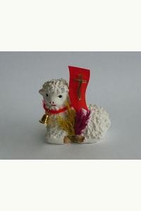 Baranek wielkanocny leżący