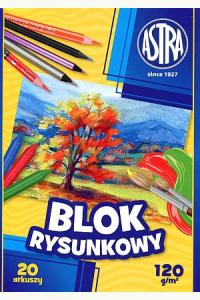 Blok rysunkowy A4/20 kartek