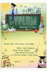 Dyplom ukończenia 3 klasy