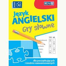Język angielski. Gry słowne. Poziom A2 - dla początkujących i średnio zaawansowanych, 9788379933594