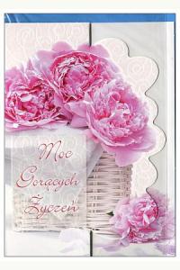 Kartka okolicznościowa - Moc gorących życzeń