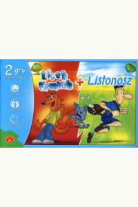 Lisek Urwisek + Listonosz. 2 gry planszowe (5+)