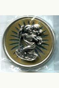 Święty Krzysztof - plakietka dla kierowcy