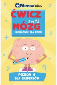 Mensa Kids Ćwicz swój mózg. Łamigłówki dla dzieci. Poziom 4: Perfidne zagwozdki