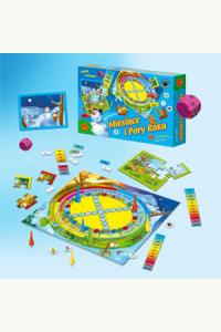 Miesiące i pory roku - gra edukacyjna (5+)