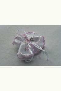 Ozdoba na świece różowa