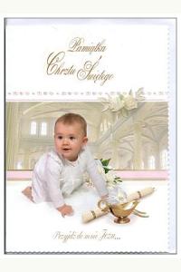 Pamiątka Chrztu Świętego dla dziewczynki- kartka okolicznościowa