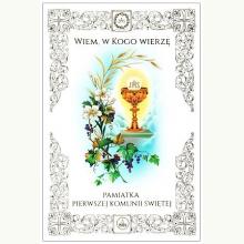 Pamiątka I Komunii Św. - Wiem, w Kogo wierzę, 5902983909484