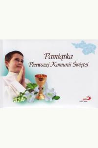 Pamiątka Pierwszej Komunii Świętej - chłopiec