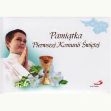 Pamiątka Pierwszej Komunii Świętej - chłopiec, 9788377970751