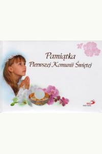 Pamiątka Pierwszej Komunii Świętej - dziewczynka