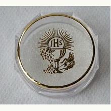 Pudełko na różaniec komunijne okrągłe, 2447