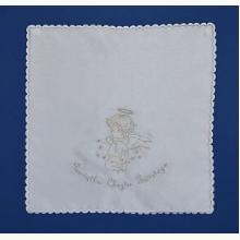 Szatka do chrztu kwadratowa biała, 2536