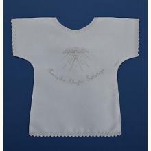Szatka do chrztu w formie koszulki srebrna, 4940 Szatka do chrztu w formie koszulki srebrna, 4940