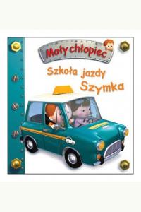 Szkoła jazdy Szymka. Mały chłopiec