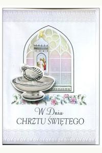 W Dniu Chrztu Świętego - kartka okolicznościowa