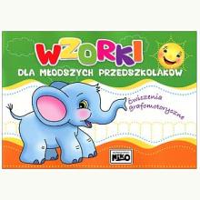 Wzorki dla młodszych przedszkolaków. Ćwiczenia grafomotoryczna, 9788365531636 Wzorki dla młodszych przedszkolaków. Ćwiczenia grafomotoryczna, 9788365531636