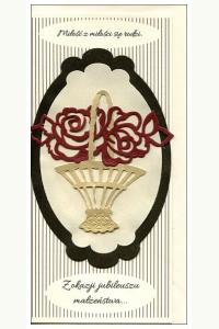 Z okazji Jubileuszu Małżeństwa - kartka okolicznościowa