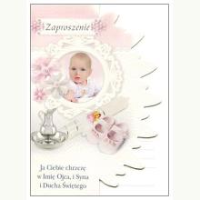 Zaproszenie na Chrzest Święty (dziewczynka), 5907786927994