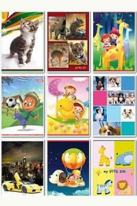 Zeszyt A5 w 3 linie 16 kartek kolor - MIX