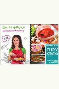 Zupy sycące ale nietuczące/Życie bez efektu jo-jo. Zestaw 2 książek Moniki Honory - OKAZJA WYPRZEDAŻ!