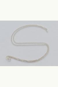 Łańcuszek Srebrny Pancerka Grubsza 50 cm