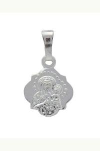 Medalik srebrny Matka Boska Częstochowska