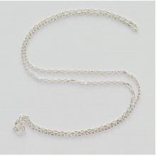 Łańcuszek ankier diamentowany srebrny 45 cm, 2325