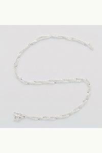 Łańcuszek srebrny Singapur 45 cm