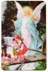 Magnes Anioł Stróż na kładce