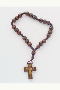 Różaniec Koronka Pokoju brąz