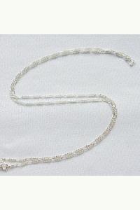 Łańcuszek figaro srebrny 55 cm