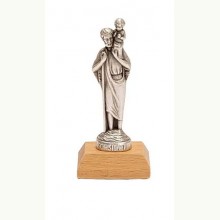 Figurka metalowa św. Krzysztof, 4420