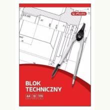 Blok techniczny A4 10 kartek, 5902277070005
