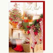 Karnet Boże Narodzenie Skarpety, 5901854931852
