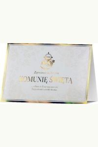 Zaproszenie na Pierwszą Komunię Świętą (5szt)