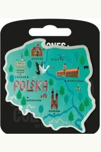 Magnes I love Poland Polska