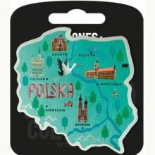 Magnes I love Poland Polska, 5901854958897 Magnes I love Poland Polska, 5901854958897