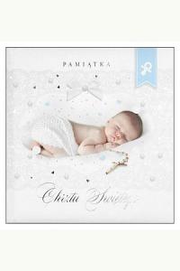 Pamiątka Chrztu Świętego (dla chłopca)