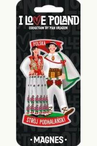 Magnes I love Poland Polska