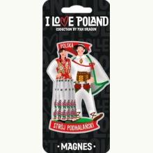 Magnes I love Poland Polska, 5901854958163 K