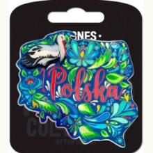 Magnes I love Poland Polska, 5901854958897 Magnes I love Poland Polska, 5901854958897