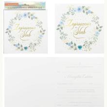 Zaproszenie na Ślub 5szt, 5901924491392