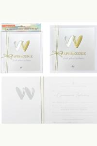 Zaproszenie na Ślub (5szt)