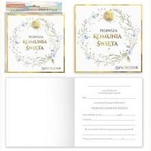 Zaproszenie Komunia (5szt), 5901924485339